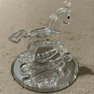 SWAROVSKI ROCKING HORSE FIGURINE